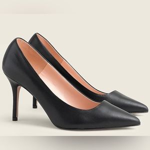 J. Crew - Elsie napa leather pumps